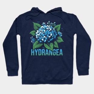 Blue Hydrangea - First Signs Of Spring Hoodie